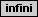 le symbole infini en code LateX