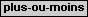 symbole +/- en code LateX